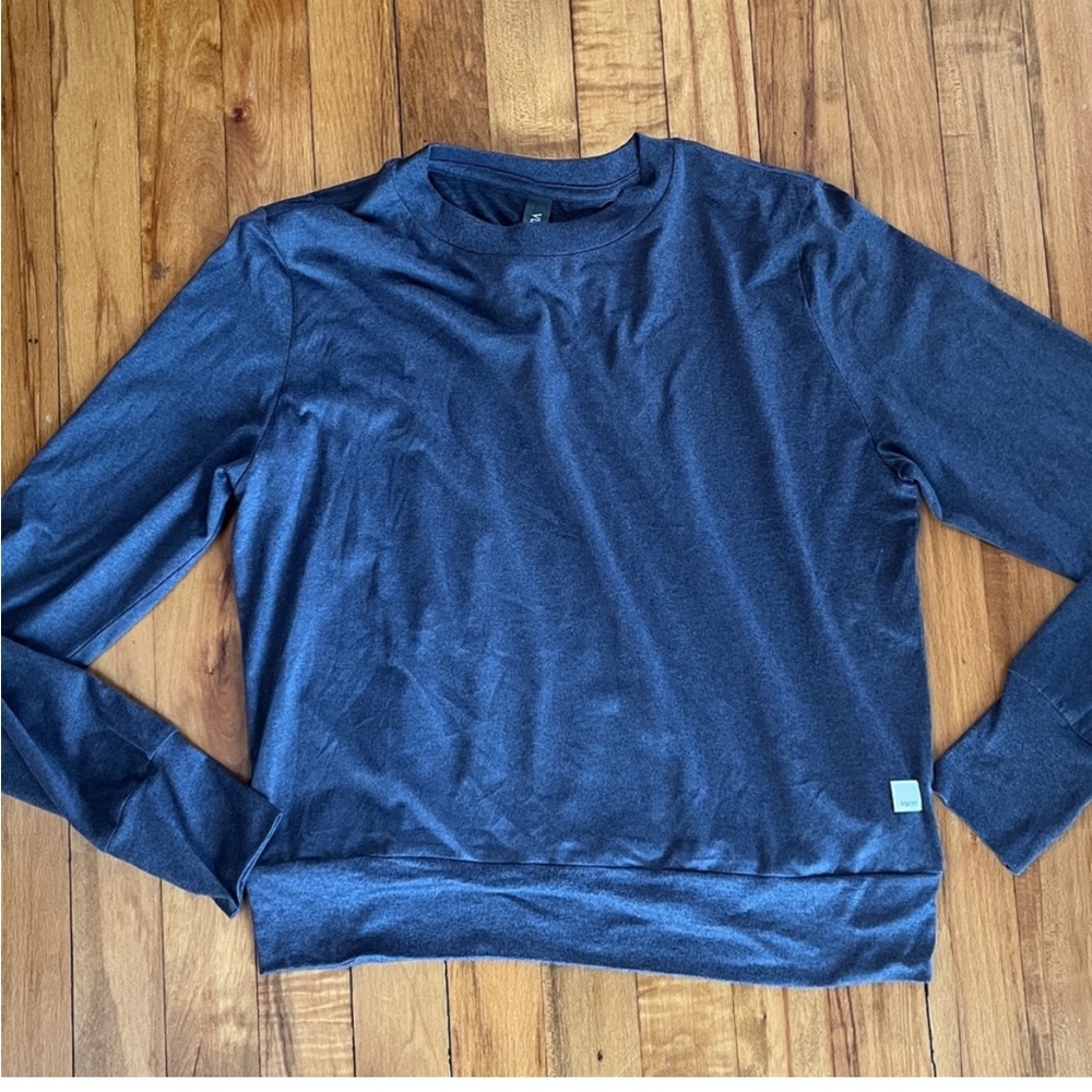 Vuori Daydream Crew Azure Heather size small - Picture 3 of 5